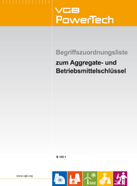KKS Begriffszuordnungsliste zum Aggregate- und Betriebsmittelschlüssel (Deutsch) - ebook