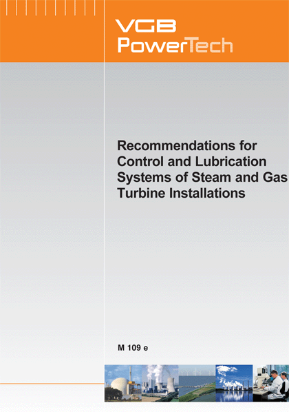 Recommendations for Control and Lubrication Systems of Steam and Gas Turbine Installations - ebook