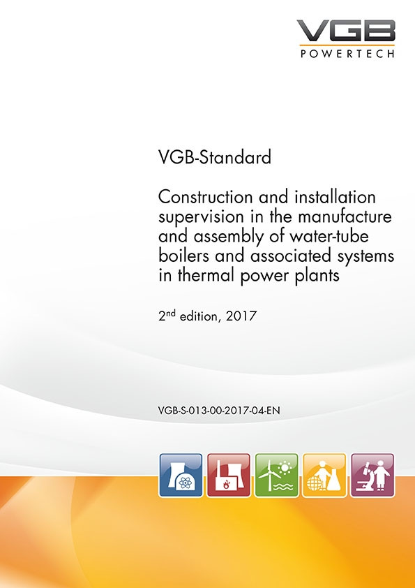 Construction and installation supervision in the manufacture and assembly of water-tube boilers and associated systems in thermal power plants